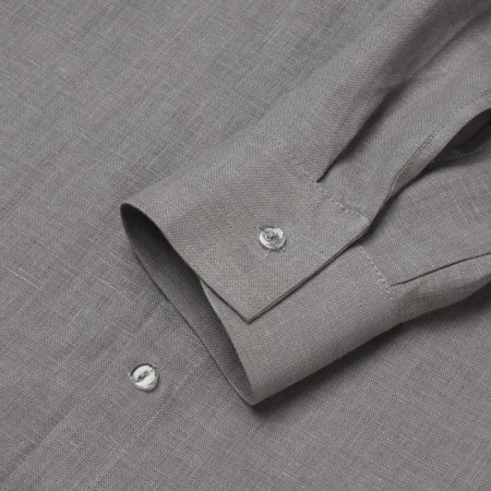 Men's shirt with long sleeve MIST R.56, Gray-7