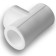 Aqualink tee, polypropylene, d = 40 mm