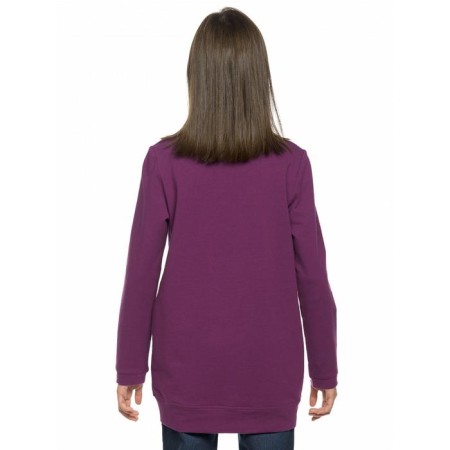 Sweatshirt for girls, height 116 cm, purple color-1