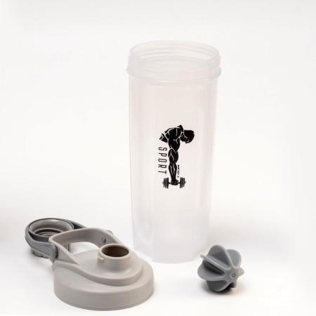 Shaker, 700 ml, series: PowerPlus, "Master K", 23.5 x 7 cm, gray-1