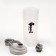 Shaker, 700 ml, series: PowerPlus, "Master K", 23.5 x 7 cm, gray