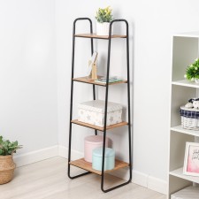 Scandinavia 14 rack, 45 × 38.5 × 147 cm, black color
