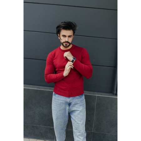 Jumper male ise, size 54, red color-4