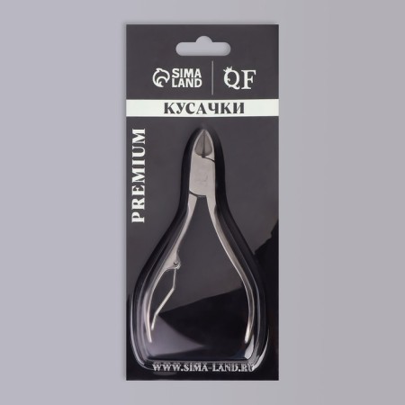 Pedicure nippers "Premium", 10.6 cm, blade length - 14 mm, on the blist, silver color-11