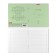 Notebook 12 sheets in a narrow ruler, Erichkrause "Classic", cover coated cardboard, OFSET block, Green