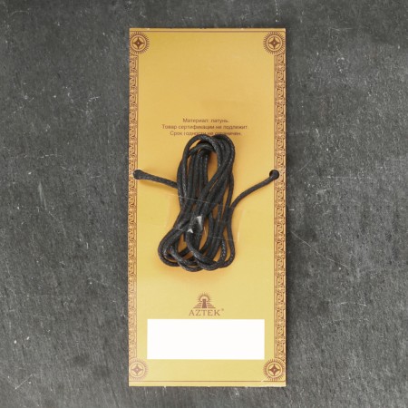 Amulet-cranes "Circle quadrature" No. 47, metallic-5
