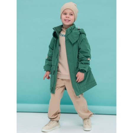 Boys for boys, height 104 cm, khaki color-4