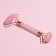 Massage for the face and neckline, 14.5 × 6 cm, PVC-clock, pink color