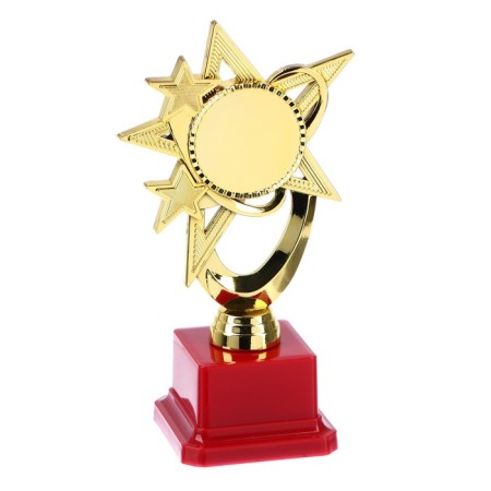 The award figure "Zvezda" c, the plastic stand is red, 17 x 9.5 x 6.3 cm.-3