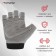 Gloves sports onlytop, p. L, red color