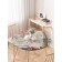 Tables on the table “Romance of Paris”, round, oxford, elastic band, size 120x120 cm, diameter 75-100 cm