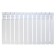 Bimetallic radiator Tunduk 500 x 76 mm, 12 sections