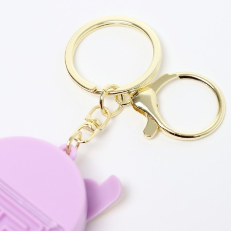 Puzzle-labyrinth "cocktail" with a calculator, on a keychain, color mix-7