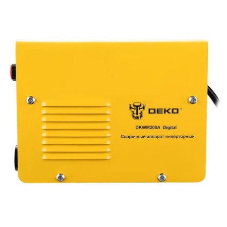 Welding apparatus inverter 200a Deko DKWM200A Digital, 4400 W, 20-200 A, D = 1.6-3.2 mm-3