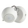 SPOT SPIA 1x50W GU10, white 16x12x12 cm