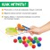 Developing set "Color bombs: according to the Montessori Methodology"