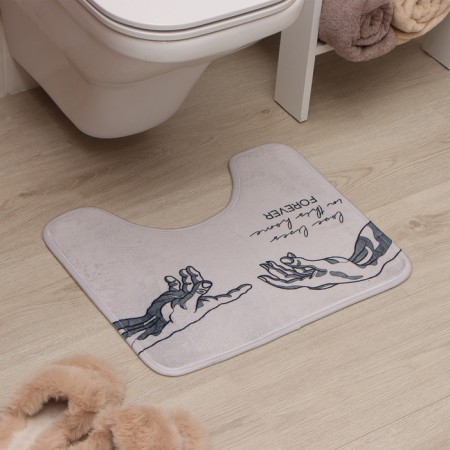 Bathroom mat Ethel "Forever", 50x40 cm, velor-5