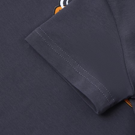 Children's T -shirt Minaku: Exclusive Print, graphite color, height 110 cm-2