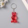 Acryl keychain "Bunny Crystal" mix 4.5x2.5x2 cm