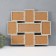Photo frame Plastic in 8 photos 10x15 cm "Callopia" gray 47x55x2 cm
