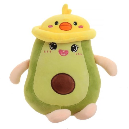 Soft toy "avocado", duck, 25 cm