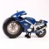 Clock - a boiler room "bike", discrete move, dial d -7 cm, 14 x 23 cm, aa