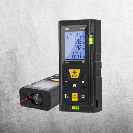 Laser rangemaker Deli DL4171 102964, ± 3 mm, 100 m