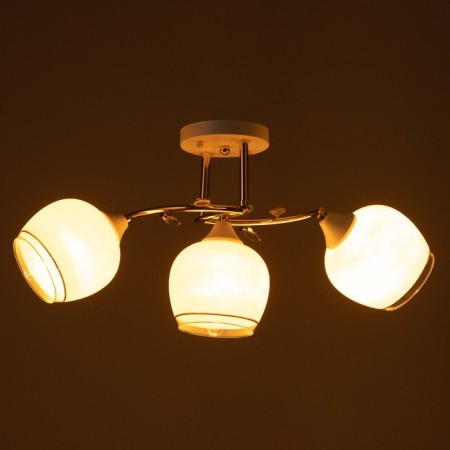 Celestial chandelier Kimberli 3KHE27 40W gold, white-2