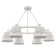 Suspended lamp Freya Fr2259-PL-06-W Aurora, 843x843x595 mm, E14, 6x40W, white color