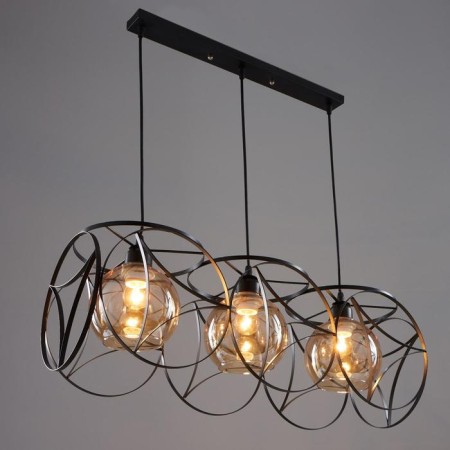 Lamp Bayerlux 1691/3 E27 40W Black 66x23x22.5 cm-2