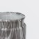 Savanna bathroom accessories set, 2 items: dispenser, glass, gray color.