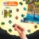 Puzzles luminous "world of dinosaurs", 88 details