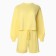 Female set (jumper, shorts) minku: casual collection color lemon, river 42