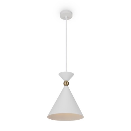 Suspended lamp Freya Fr5392PL-01W Moth, 250x250x1820 mm, E27, 1x60W, white color-1