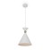 Suspended lamp Freya Fr5392PL-01W Moth, 250x250x1820 mm, E27, 1x60W, white color