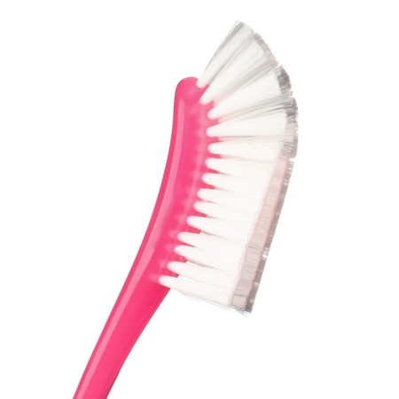 Brush for washing bottles and nipples, 25x9 cm., Pink color-3