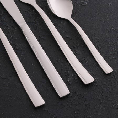 Diningral "Triumph", thickness 2 mm, decorative box, 48 objects, silver color-5