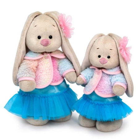 Soft toy "Bunny mi in a blue skirt", 25 cm-3