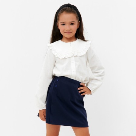 Children's skirt KAFTAN, p. 32 (110-116 cm), dark blue-7
