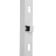 Revisionine "Vento" DR2040PZ, 200 x 400 mm, with a pressing lock "Push", plastic