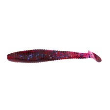Vibro -high -end Yaman Pro Flatter Shad, r.5.1 cm, color #04 - Graph, UP. 6 pcs.
