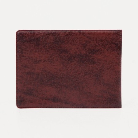 Cover for a student ticket, burgundy color-1