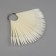 Palette for varnishes on a ring, 50 nails, style shape, ivory color