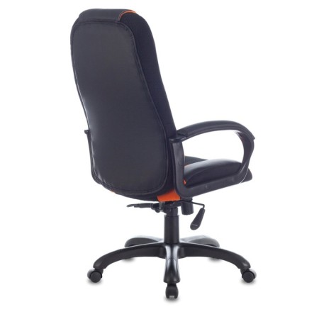 Gaming armchair Brabix Premium Rapid GM-102, eco-leather/fabric, black/orange-3