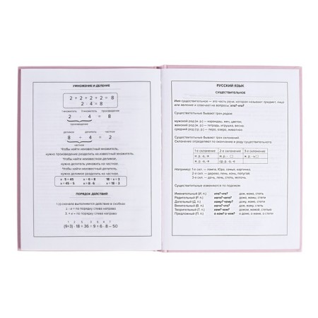 School diary for grades 1-11, "peach-beige", covered paper cover, hard binding cardboard 7BC, matte lamination, universal cheat sheet, 48 sheets, block 65g/m2-10