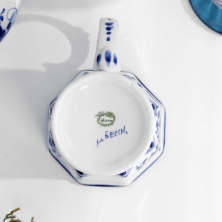 Mug "Capital", 350 ml, gzhel-3
