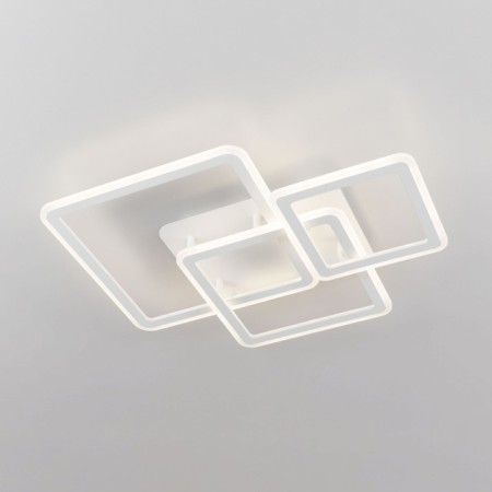 Ceiling CITILUX "Trinity" CL238230E, 65.5x51x11 cm, 3x23.3W, LED, Color White-3