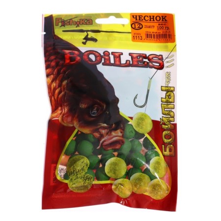 Boilles fish.ka garlic, 12 mm, 100 g