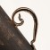 Forged shampoos "gun" bronze, 50 cm