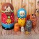 Nesting doll "Kolobok" 7 in 1, mix